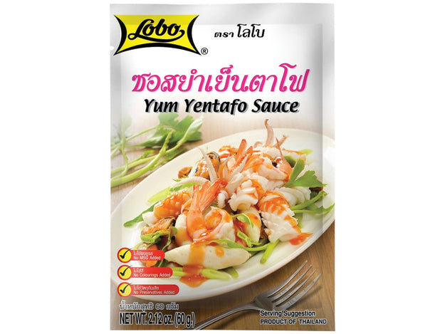 Yum Yentafo, wuerzig saure Tofu Sauce, Lobo, 60g 1