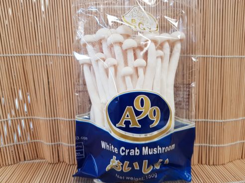 white Crab Mushroom, weisser Buchenpilz, frisch, 150g 1