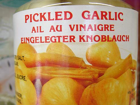 Knoblauch, eingelegt, ganze Knollen, Cock, 454g/260g ATG 1