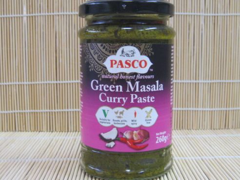 Curry Paste, Green Masala, Pasco, 283g