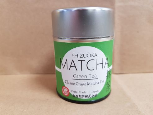 Japanisches Matcha Pulver, Shizuoka Teepulver, Otsuka Seicha, 30g Blechdose