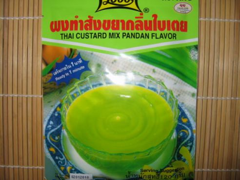 Thai Pudding Mischung, Pandan Flavour, Lobo, 120g
