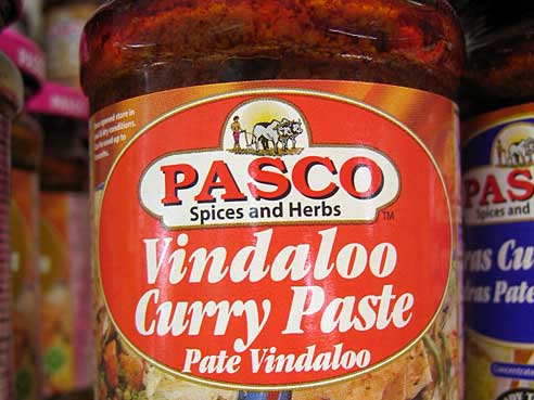 Curry Paste, Vindaloo, Pasco, 270g