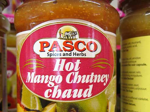 Mango Chutney, hot, Pasco, 320g