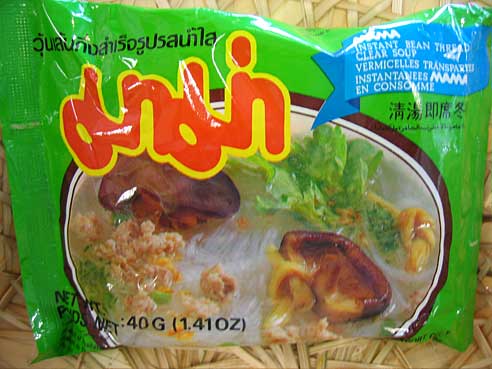 Glasnudeln Bouillon (klar), Mama Thai Food, 30x40g