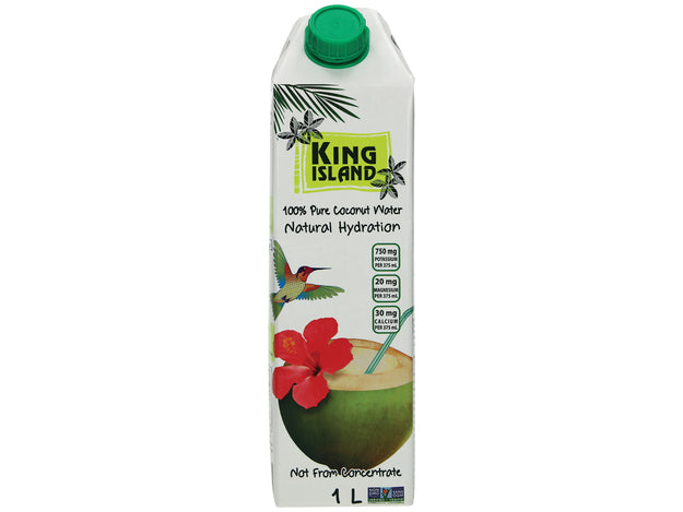 Kokoswasser, 100%, reines Kokosnusswasser, King Island,  1x1ltr.