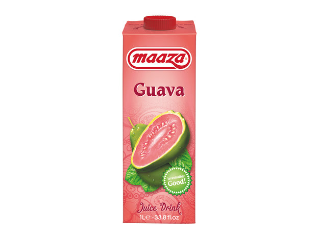 Guava Fruchtsaftgetraenk, Maaza, 1 ltr. Tetra