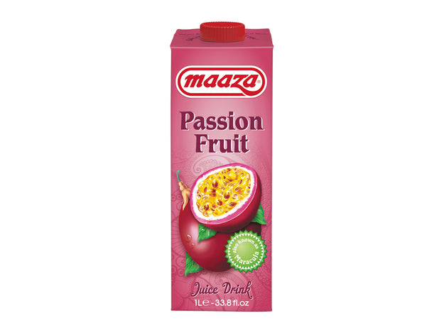Passionsfruchtsaft (Maracuja) Drink, Maaza, 1 ltr.