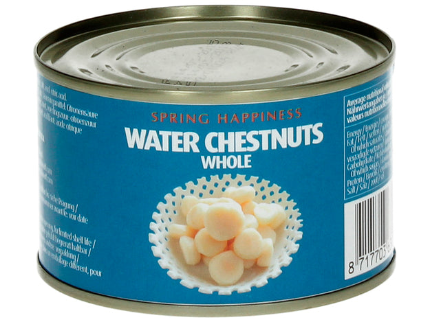 Wasserkastanien in Wasser, ganz, Spring Happiness, 227g/140g ATG