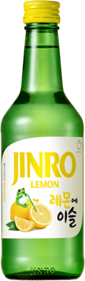 Chamisul Soju, Jinro, Strawberry, Lemon, Vodka aus Korea, Alk. 13 % VOL., 350ml 1