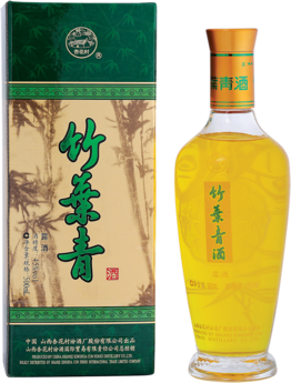 Bambusschnaps Chu Yeh Ching, China, 500ml Flasche, Alk. 45% VOL., neue Verpackung