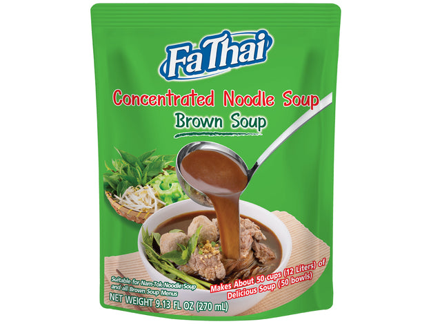 Nudelsuppenkonzentrat Braune Suppe, Fathai, 270ml