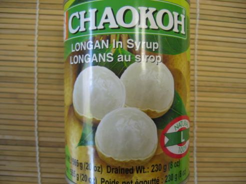 Longan Fruechte, Drachenaugen, Chaokoh, 565g/230g ATG