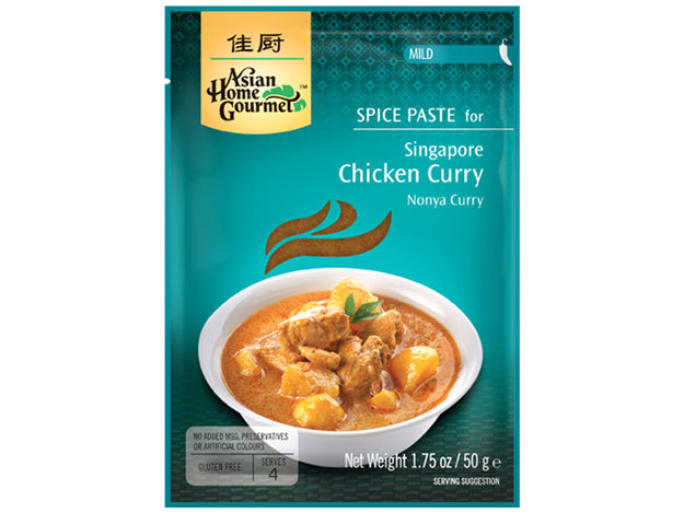Singapore, Chicken Curry, Nonya Curry, AHG, 50g
