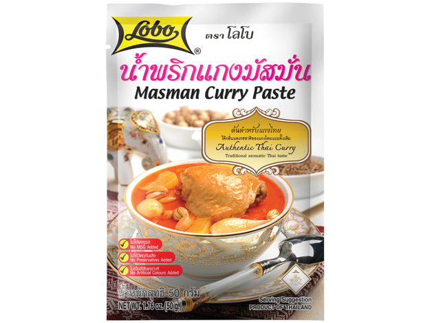 Thailaendische Currypaste Masman, Lobo, 50g