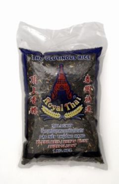 Schwarzer Klebereis, Royal Thai, 1kg