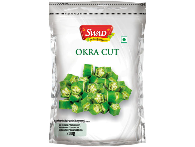 Okraschoten, geschnitten, TK, SWAD, 300g 1