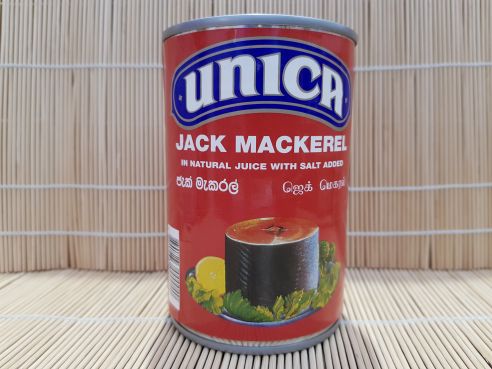 Makrele in eigenem Saft, Unica, 425g/300g ATG