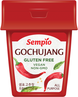 Hot Pepper Paste, Gochujang, Korea, Sempio, glutenfrei, 250g Box 1