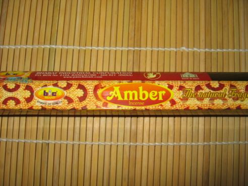 Raeucherstäbchen, HEM, Indien, Amber, 20 Staebchen