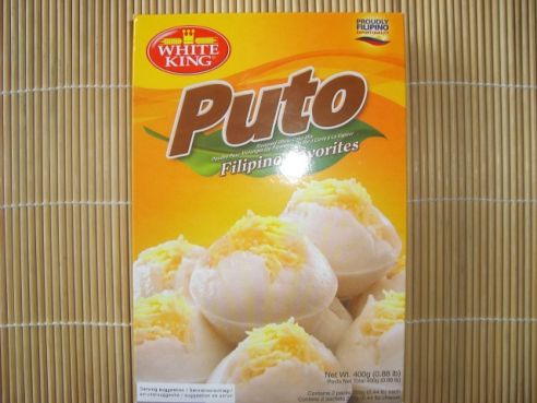 Puto, Backmischung fuer gedaempftes Gebaeck, philippinischer Dampfkuchen, 400g