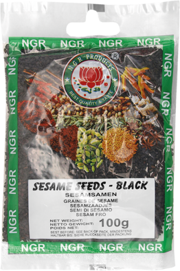 Sesamsamen, schwarz, NGR, 100g