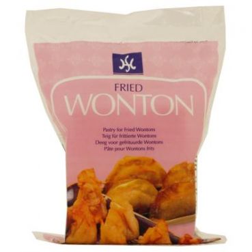 Wontonblaetter, duenn, zum Frittieren, 500g