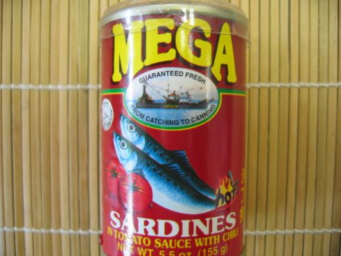 Sardinen in Tomatensosse mit Chili, Mega, 155g