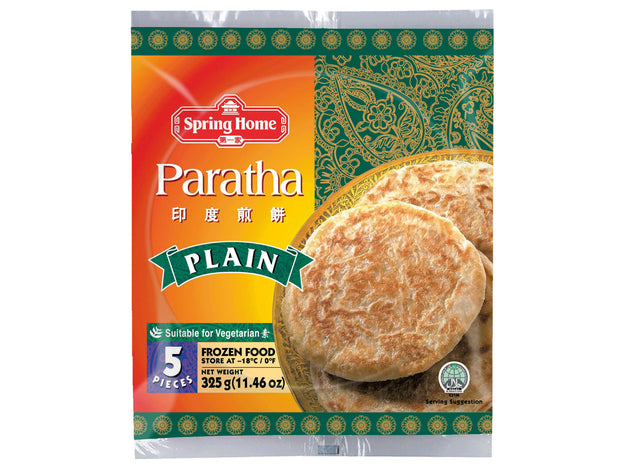 Roti Paratha, Spring Home, Natur, 5 Stueck, 325g