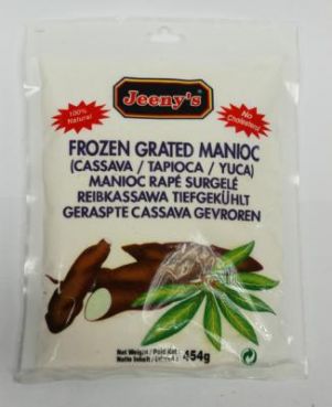 Cassava, gerieben, (Tapioca, Yuca, Manioca) Jeeny´s, 454g