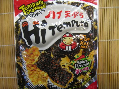 Seetang Snack, Tempura Seaweed, Spicy Flavour, TKN, 40g