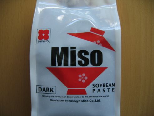 Miso, japanische Sojabohnenpaste, dunkel, Aka, Shinjyo, 500g