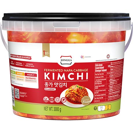 Mat Kimchi, Chinakohl, geschnitten, Jongga, 3 kg, Eimer 1