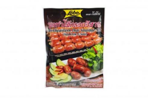 Thai Wurst, "Sai Krok E-San", Zubereitungs Set, Lobo, 75g 1