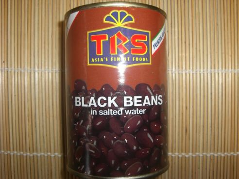 schwarze Bohnen, in Salzlake, TRS, 400g