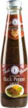 Black Pepper Sauce, schwarzer Pfeffer Sosse, Thai Dancer, 300ml