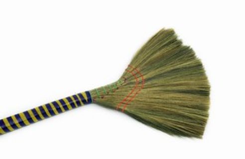 traditioneller vietnamesischer Besen, Choi Ba Lai, Reisbesen, 100x40cm