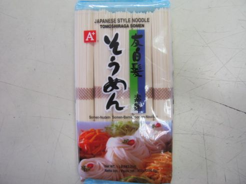 Somen Nudeln, Tomoshiraga, A+, Hosan, 453g