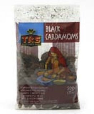 Kardamom, schwarz, Moti Elaichi, large cardamom, TRS, 50g