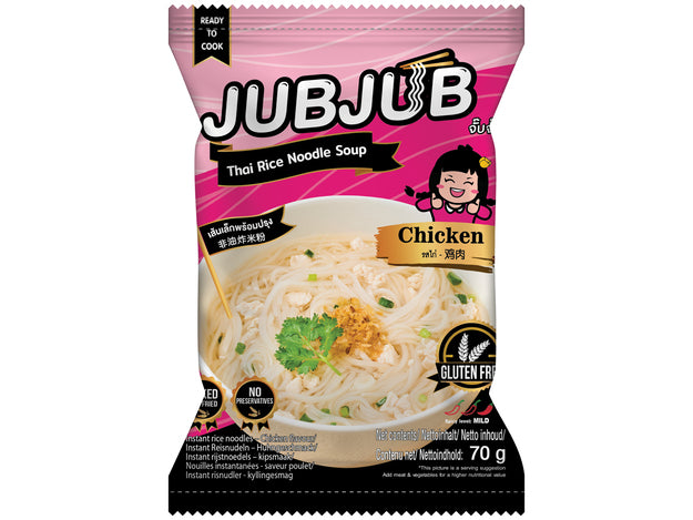 Instant Reisnudeln Huhn, JUB JUB, 70g