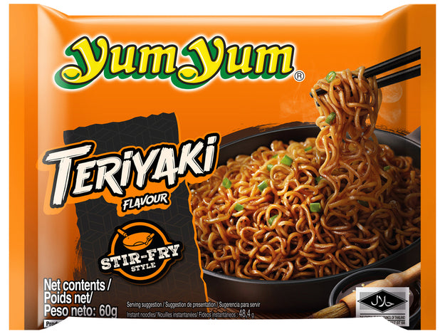 Teriyaki Instant Nudeln, Yum Yum,  60g