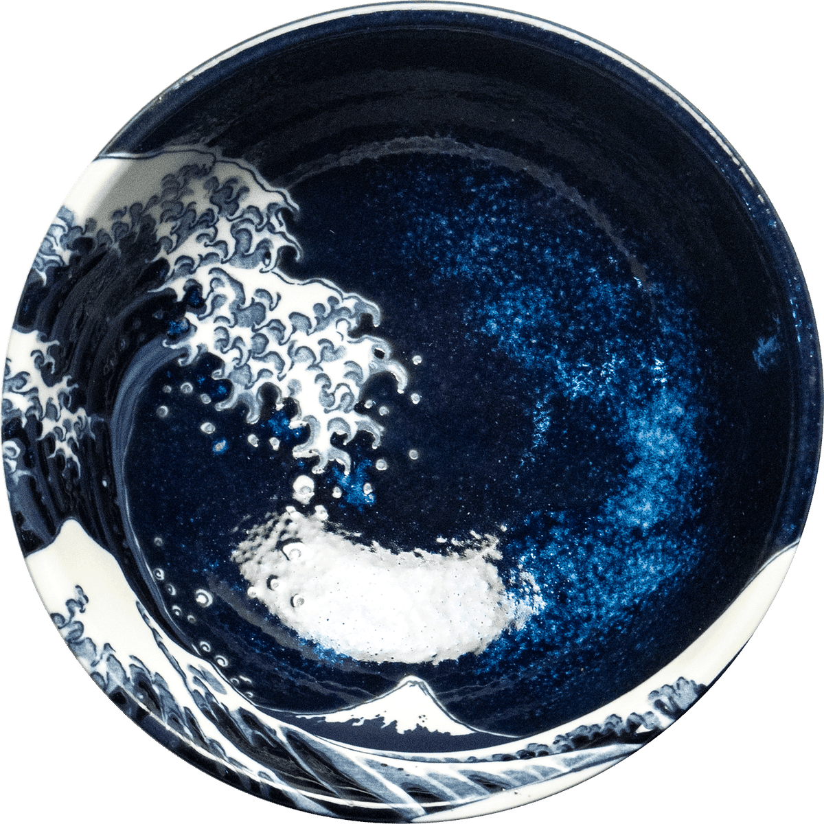 Schüssel, Bowl, Hokusai, 15cm, H 7cm, Japan 2