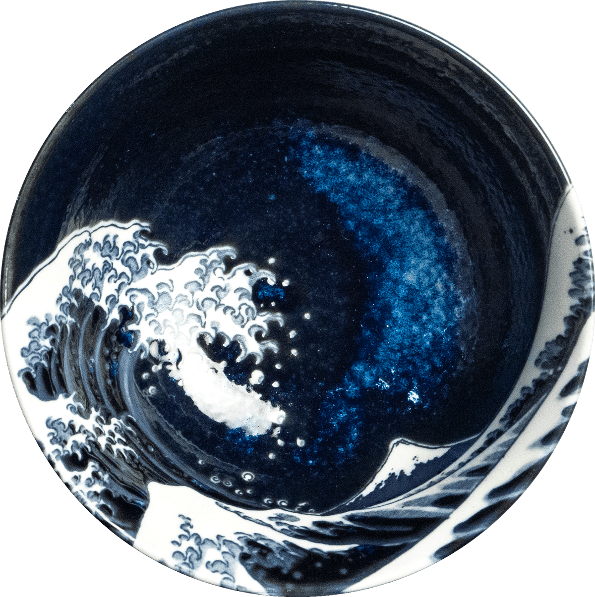 Schüssel, Ramen Bowl, Hokusai, 19,5cm, H 7,5cm, Japan 2