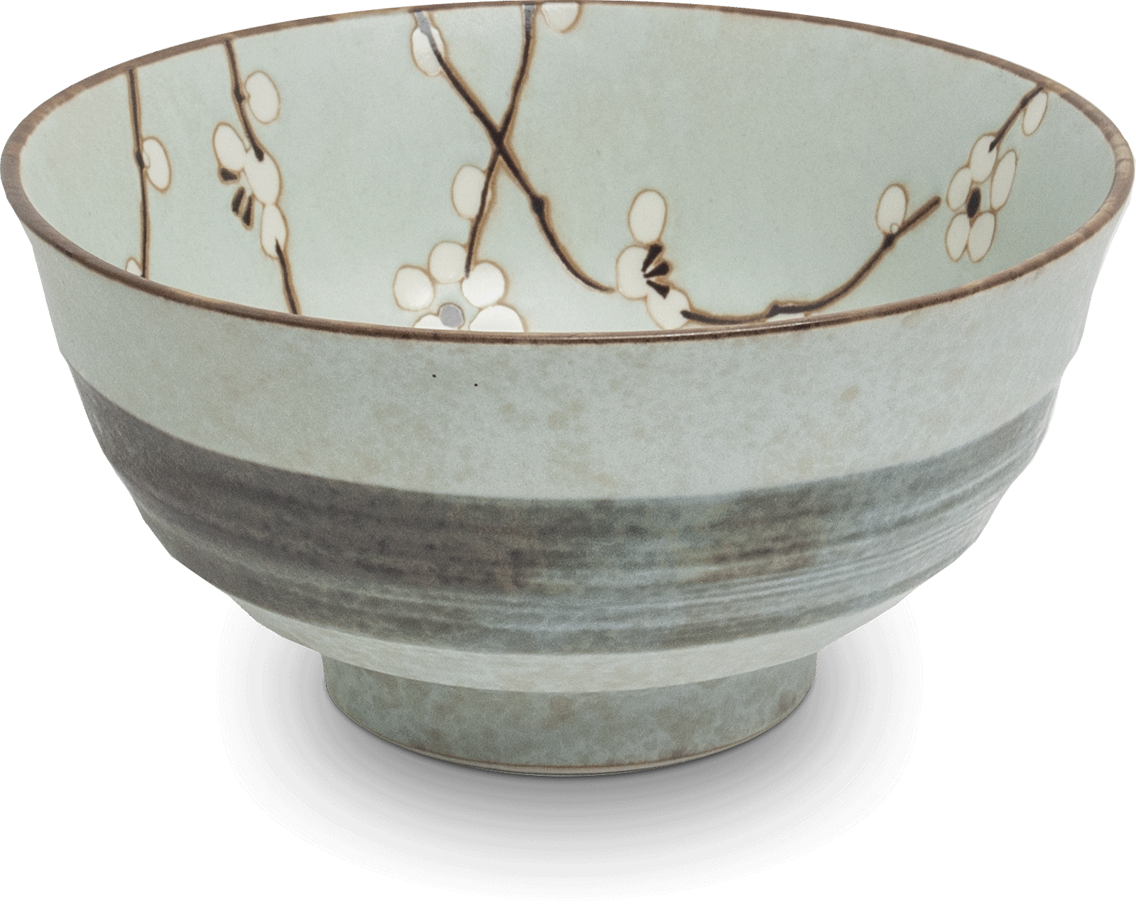 Ramen Bowl, Hana, hellgruen, Japan, 17cm x 8,7cm