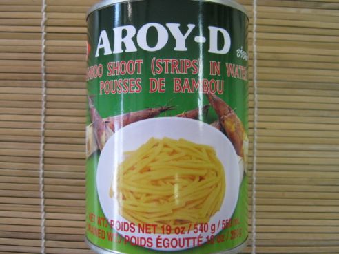 Bambussprossen Streifen, Aroy-D, 540g/280g ATG