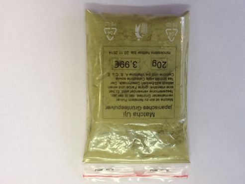 Matcha Uji, japanisches Gruenteepulver, 20g