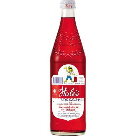 Sala-Getränkesirup, Hales Blue Boy, Thailand, rot, 710ml