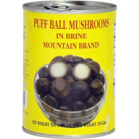 Bauchpilze in Salzwasser, Puff Ball Mushrooms, 500g/250g ATG