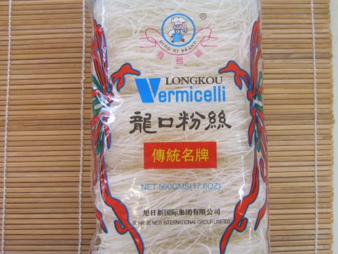 Glasnudeln, Longkou Vermicelli, Ding Xi Brand, 1kg, 20x50g Buendel