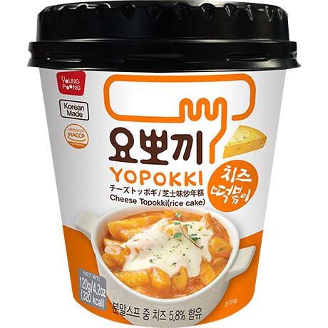 Yopokki, Cheese, Topokki (rice cake), 120g